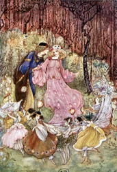 Couple and Elves - in 