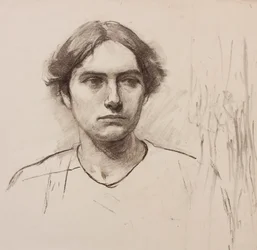 Head of an Art School Model