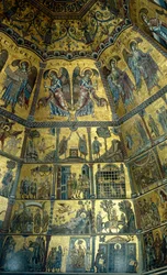 Mosaic on the Domed Ceiling of St Johns Baptistry, Florence
