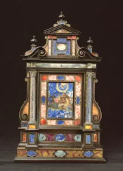 Portable Altarpiece, with the Nativity, Florentine