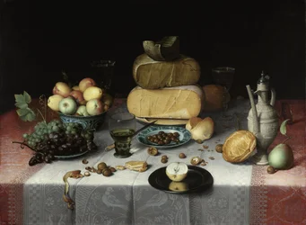 Still Life with Cheese, c.1615