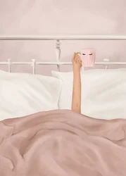 Morning Coffee In Bed