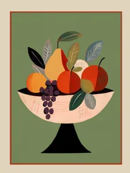 Vibrant Fruit Still Life