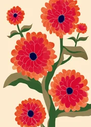 Vibrant Red Blooms