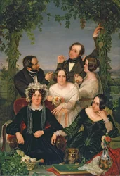Family Group (The Bromley Family) 1844