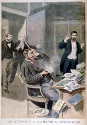 Explosion of a Letter Bomb Sent to Baron Alphonse de Rothschild, 1895