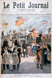 Fatted Ox Celebrations in Paris, 1896