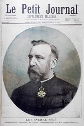 General Zede, military governor of Lyon, France
