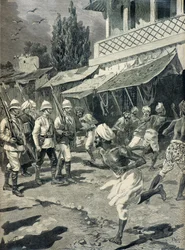 Insurrection in the City of Bombay in 1898