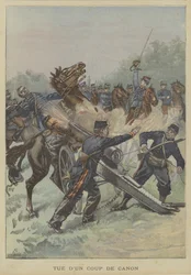 Killed by a Shot from a Cannon