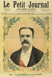 Monsieur Jean Casimir-Perier (1847-1907) from Le Petit Journal, 9th July 1894