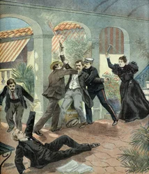 Murder of Antonio Cánovas del Castillo by the anarchist Michele Angiolillo