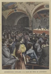 Popular Performance in the Festival Hall of the Exposition Universelle 1900, Paris