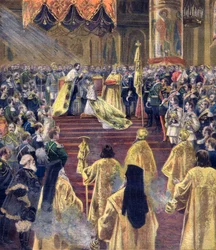 The Coronation of Tsar Nicholas II and Tsarina Alexandra of Russia