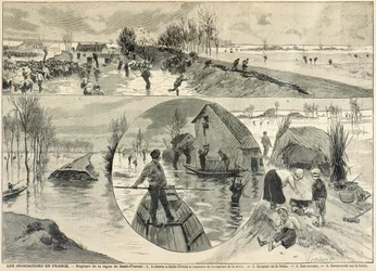 The Floods of Saint Florent in the Loire