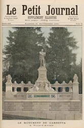 Monument to Gambetta at Ville-d