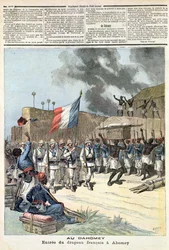 The French Flag Entering Abomey