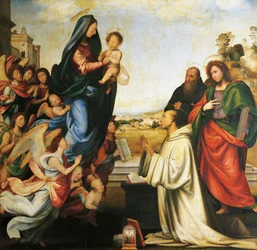 Apparition of the Virgin to St Bernard