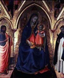 The Virgin and Child with St. John the Baptist and St Dominic