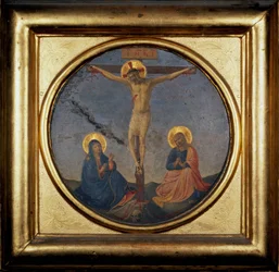 Crucifixion of Christ Between the Virgin and Mary Magdalene