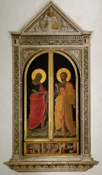 Liniers altarpiece: St. Peter and St. Mark