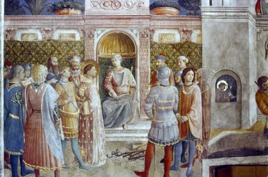 The Condemnation of St Lawrence by the Emperor Valerian