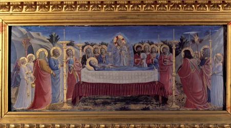 The Funeral of the Virgin. Predella 1435