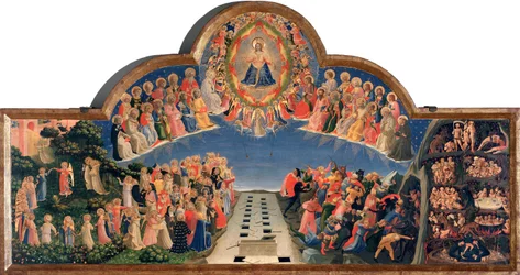 The Last Judgment Jesus Christ in a Mandorla