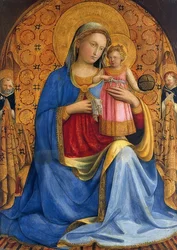 Mary with the Child. Around 1433