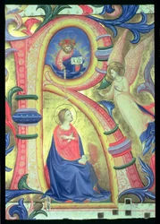 The Annunciation (detail)