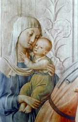 St Laurence giving alms to the Poor (detail)