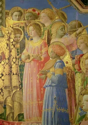 The Coronation of the Virgin (detail)