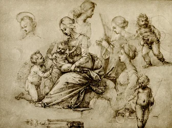 Study on a Madonna