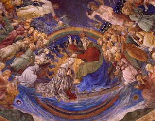 Coronation of the Virgin (detail)