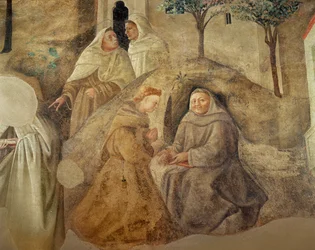 The Reform of the Carmelite Rule (detail)