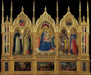 Mary with Child and Saints The Perugia Altarpiece, ca. 1437