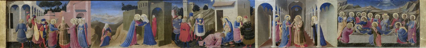 Predella of the Altarpiece The Annunciation