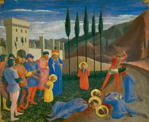The Beheading of Saint Cosmas and Saint Damian, c. 1440