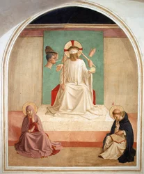 Christ Mocked in the Presence of the Virgin and Saint Dominic