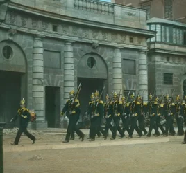 Changing the Guard at the Palace, Stockholm, Sweden