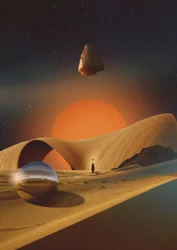 Cosmic Desert Journey