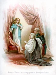 Princess Victoria Receiving the News that She is Queen