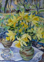 First Daffodils