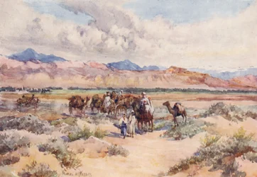 A Caravan on the Sahara