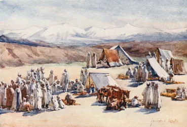 Market Day, Timgad