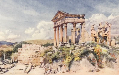 Temple of Celestis, Dougga