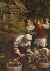 Harvest (Moses Receives the Ten Commandments) (detail)