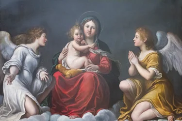 Madonna and Child with Angels