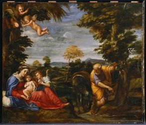 Rest on the Flight to Egypt