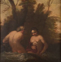 Two Bathing Nymphs